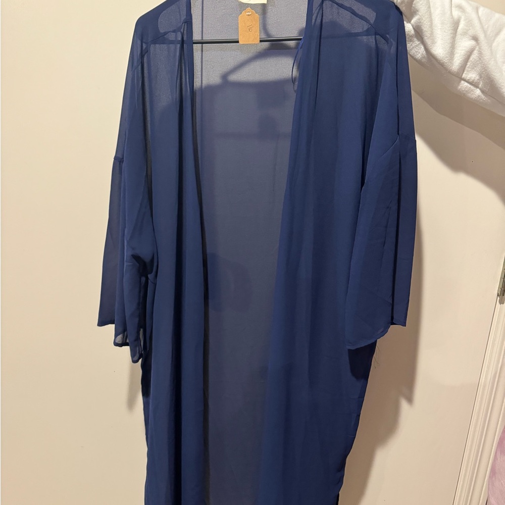 S/M navy cardigan